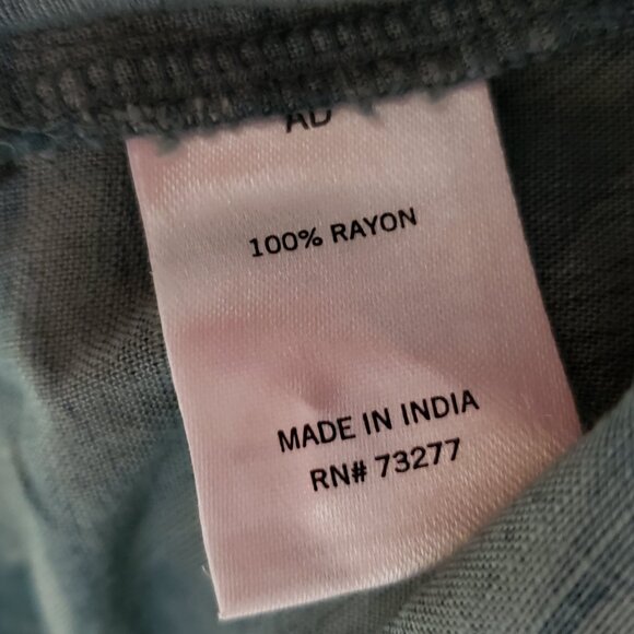 NEW Sonoma XXL Shorts Women's Green Floral Tropical Pull On Pockets Rayon 2X - Picture 6 of 6